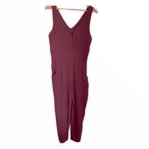 Abercrombie & Fitch | Burgundy Jumpsuit